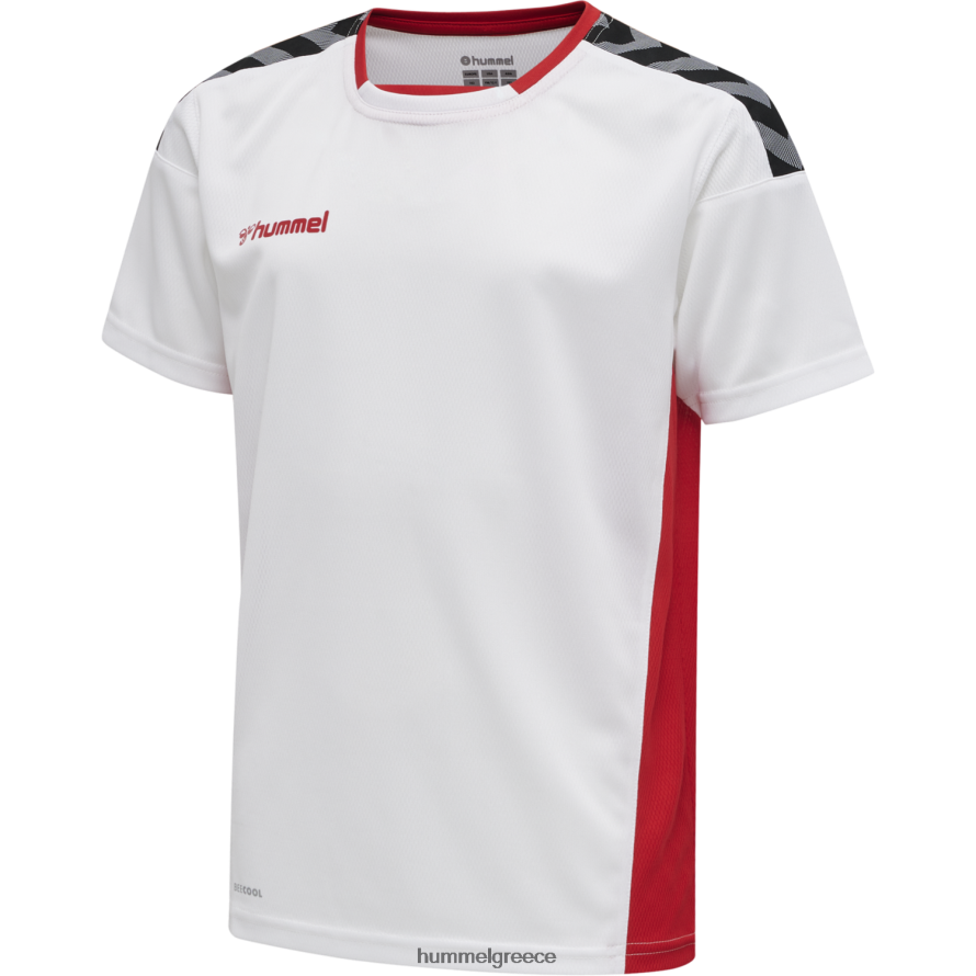 Hummel παιδιά hmlauthentic poly jersey s/s T20HHR6789 "αθλητικό τοπ με σιρίτι"