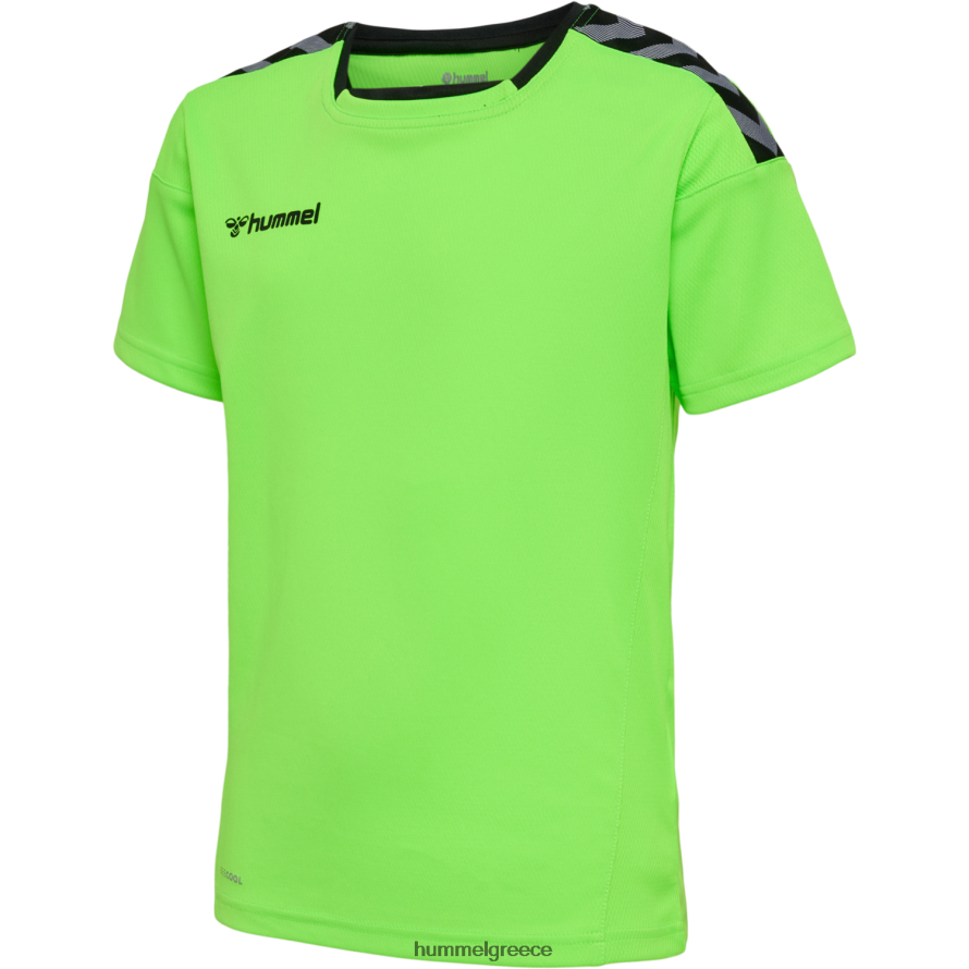 Hummel παιδιά hmlauthentic poly jersey s/s T20HHR6877 "αθλητικό τοπ με σιρίτι"