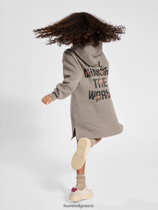 Hummel παιδιά φόρεμα στσαμάντα T20HHR4973 "φόρεμα με κουκούλα"