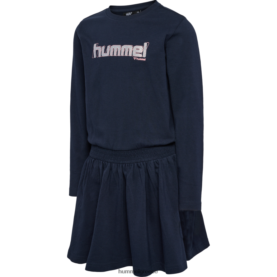 Hummel παιδιά hmlaria φόρεμα l/s T20HHR5914 "smocked waist dress"