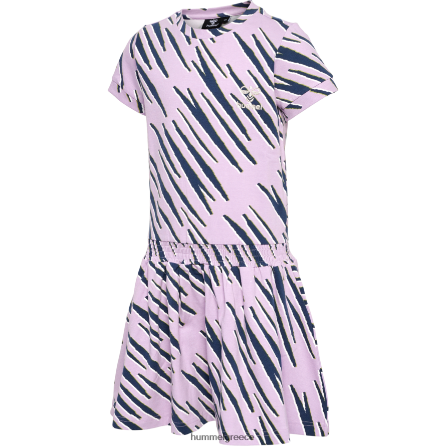 Hummel παιδιά hmlrushy aop φόρεμα s/s T20HHR5724 "φόρεμα"