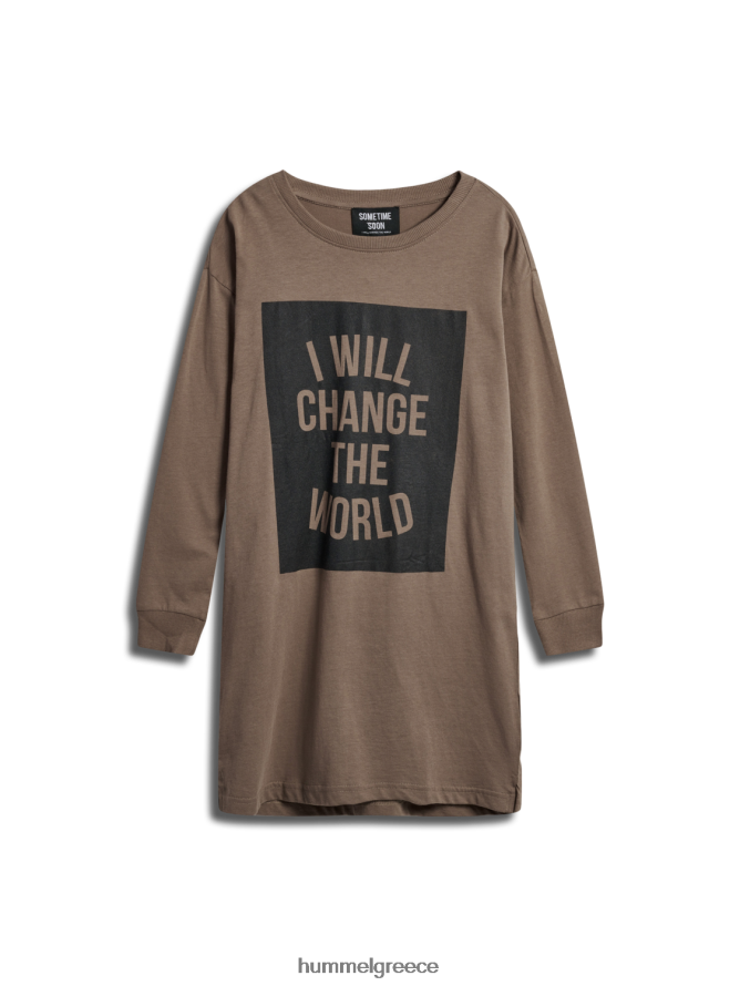 Hummel παιδιά φόρεμα stsmaggie l/s T20HHR5419 "φαρδύ φόρεμα"