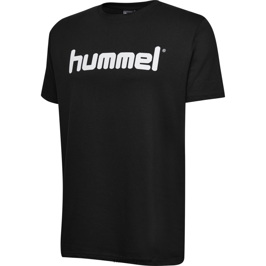 Hummel παιδιά hmlgo βαμβακερό λογότυπο μπλουζάκι s/s T20HHR6829 "μπλουζάκια & τοπ"