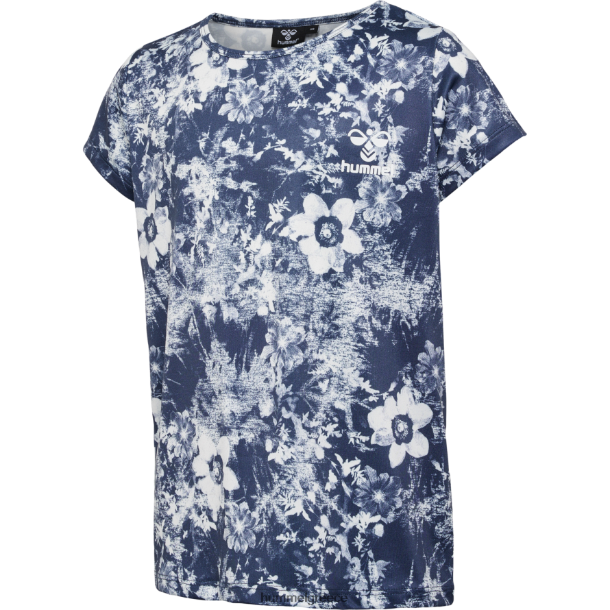 Hummel παιδιά hmlnanna μπλουζάκι s/s T20HHR4753 "μπλουζάκι με λουλούδια"