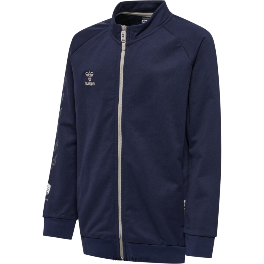 Hummel παιδιά hmlmove grid βαμβακερό τζάκετ με φερμουάρ T20HHR5037 "τζάκετ με φερμουάρ"