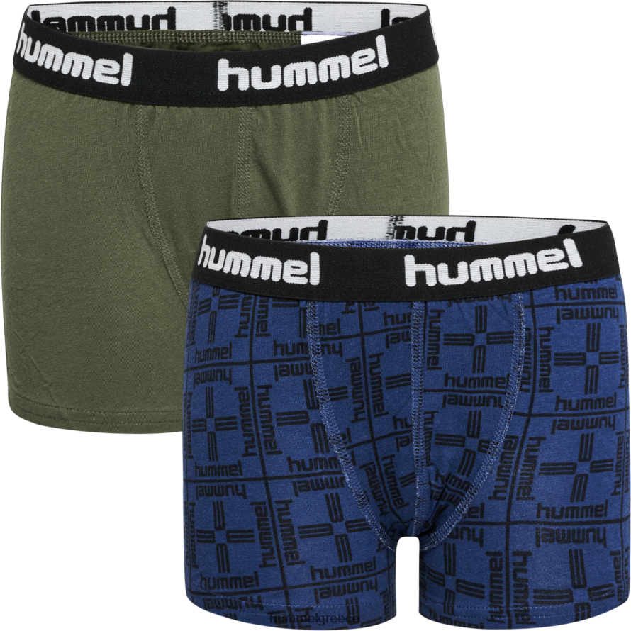 Hummel παιδιά hmlnolan boxers 2-pack T20HHR6487 "Μποξεράκι 2 συσκευασιών"