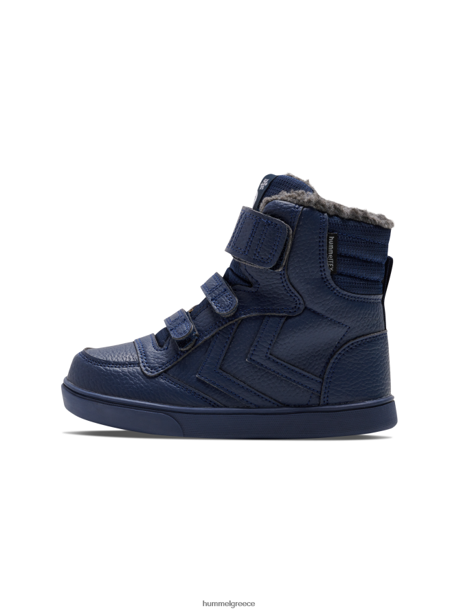 Hummel παιδιά stadil super tumbled boot jr T20HHR7466 "hi-top trainers"