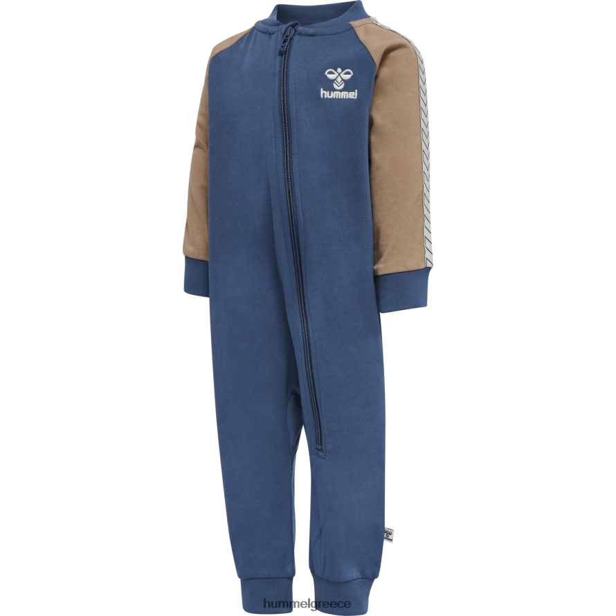 Hummel παιδιά ολόσωμη φόρμα hmlroy T20HHR4597 "βαμβακερή στολή ύπνου"