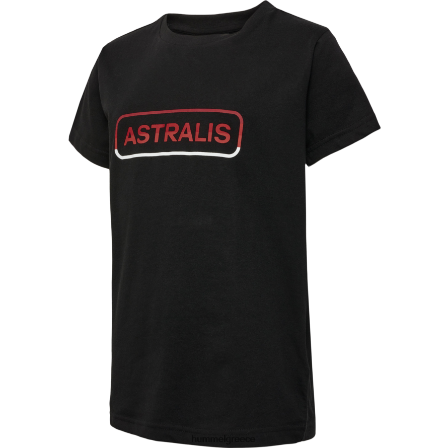 Hummel παιδιά ast astralis μαύρο μπλουζάκι s/s T20HHR4926 "Τ-shirt astralis"