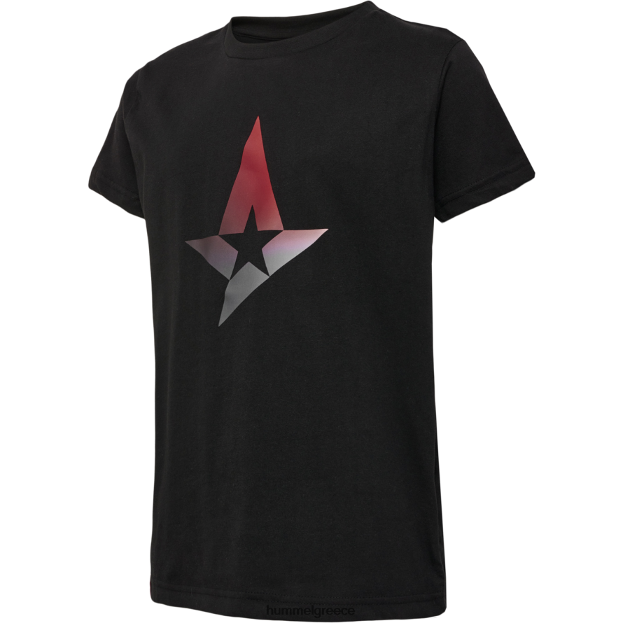 Hummel παιδιά ast big star black tee s/s T20HHR4697 "astralis star t-shirt"