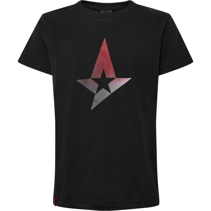 Hummel παιδιά ast big star black tee s/s T20HHR4697 \"astralis star t-shirt\"