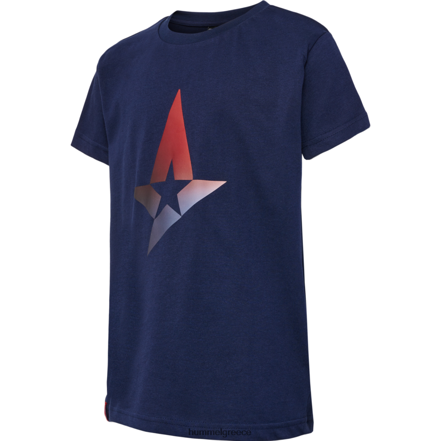 Hummel παιδιά ast big star marine tee s/s T20HHR5143 "astralis star t-shirt"