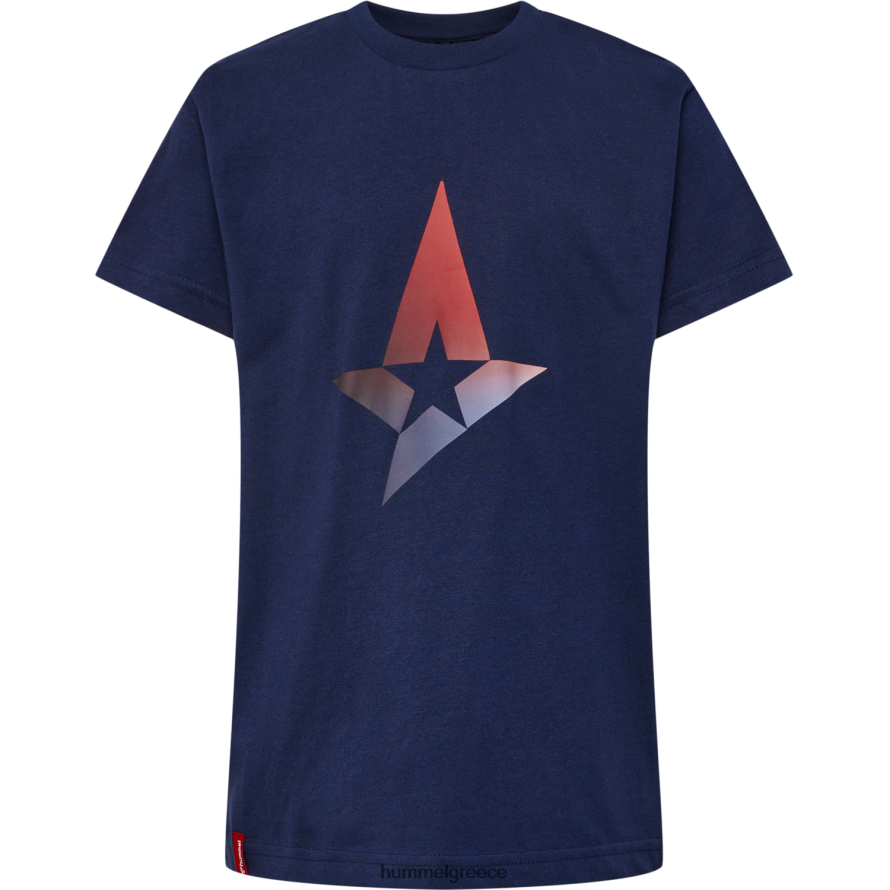 Hummel παιδιά ast big star marine tee s/s T20HHR5143 \"astralis star t-shirt\"
