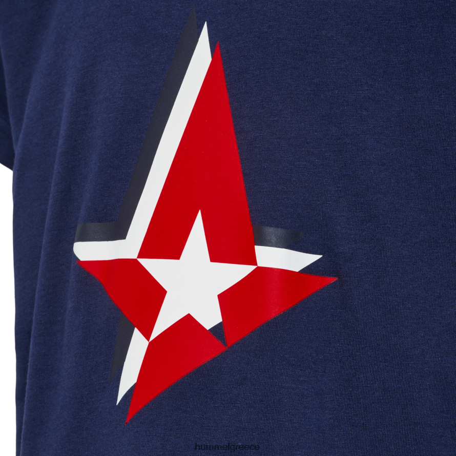 Hummel παιδιά ast chest marine tee s/s T20HHR4684 \"astralis star logo t-shirt\"