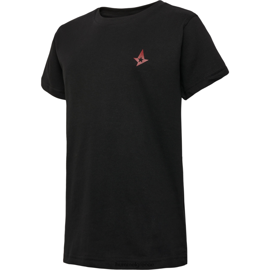 Hummel παιδιά ast star black tee s/s T20HHR4671 "μπλουζάκι με λογότυπο astralis"