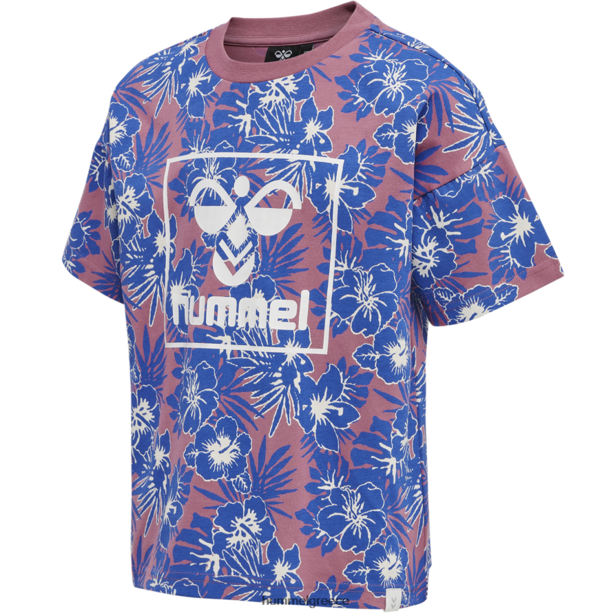 Hummel παιδιά hmlflower t-shirt s/s T20HHR5881 "τζέρσεϊ μπλουζάκι"