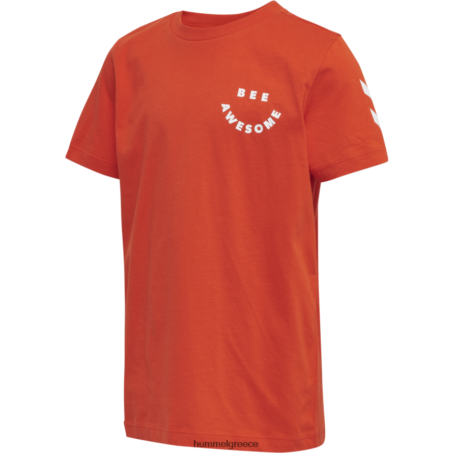 Hummel παιδιά hmloptimism t-shirt s/s T20HHR5870 "βαμβακερό μπλουζάκι"