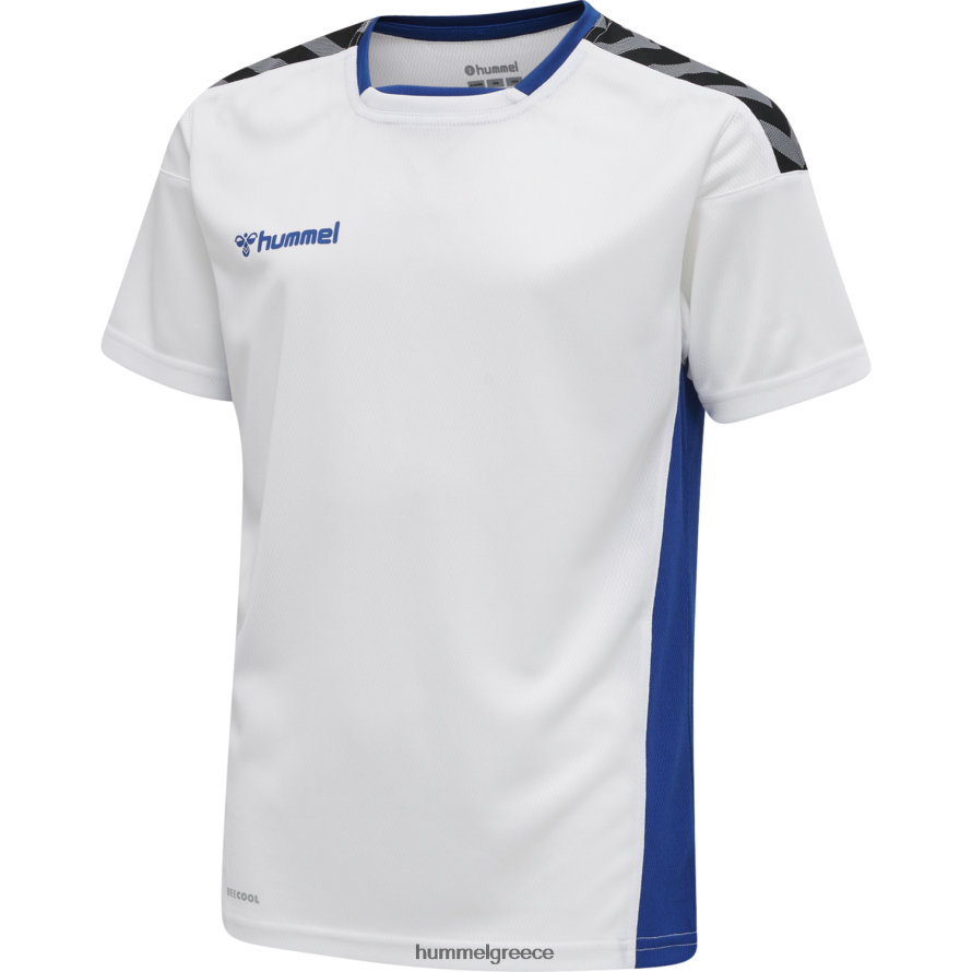 Hummel παιδιά hmlauthentic poly jersey s/s T20HHR6827 "αθλητικό τοπ με σιρίτι"