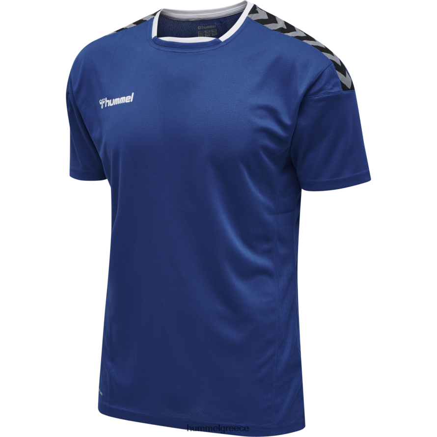 Hummel παιδιά hmlauthentic poly jersey s/s T20HHR6834 "αθλητικό τοπ με σιρίτι"