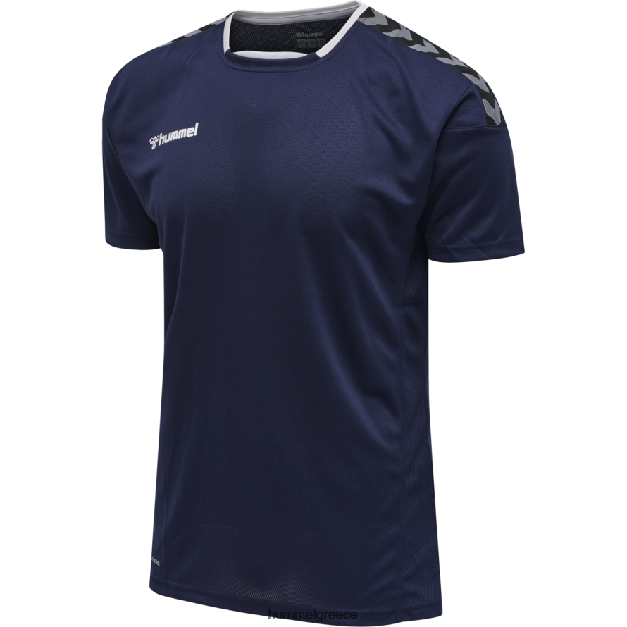 Hummel παιδιά hmlauthentic poly jersey s/s T20HHR6908 "αθλητικό τοπ με σιρίτι"