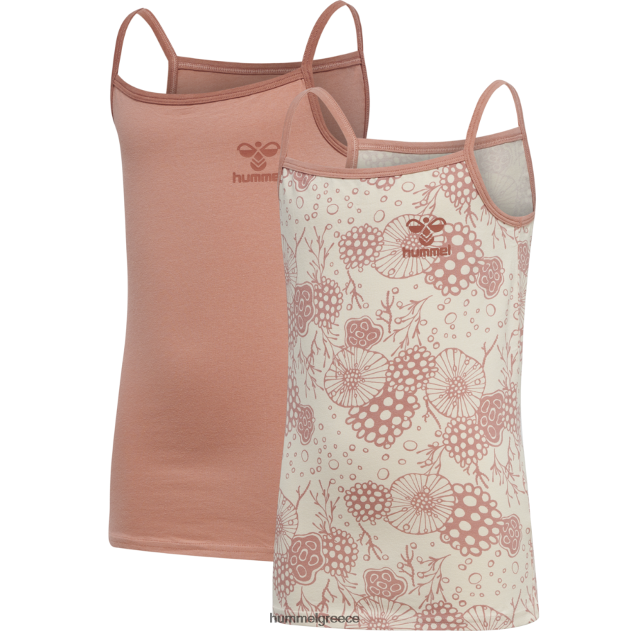 Hummel παιδιά hmlcarolina λουράκι 2-συσκευασία T20HHR6870 "μπλουζάκια 2-pack"