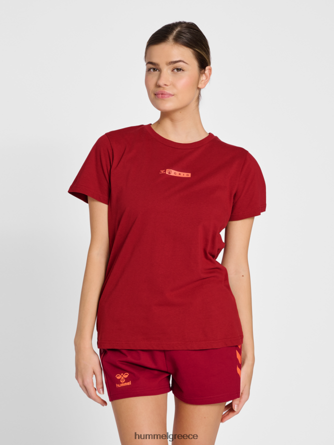 Hummel για άνδρες και γυναίκες hmloffgrid tee s/s wo T20HHR2714 "Κοντομάνικη μπλούζα"