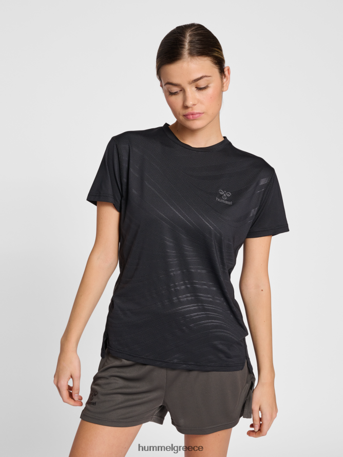Hummel για άνδρες και γυναίκες hmlongrid poly tee s/s wo T20HHR3479 "Κοντομάνικη μπλούζα"