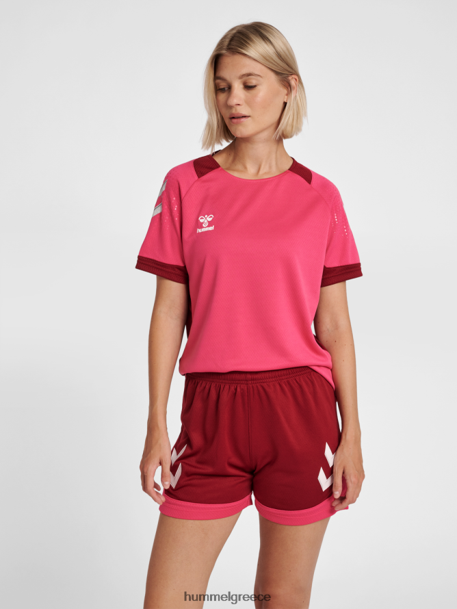 Hummel για άνδρες και γυναίκες hmllead s/s poly jersey T20HHR3600 "προπονητική φανέλα"