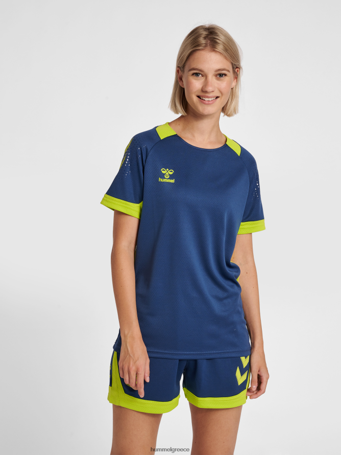 Hummel για άνδρες και γυναίκες hmllead s/s poly jersey T20HHR3662 "προπονητική φανέλα"