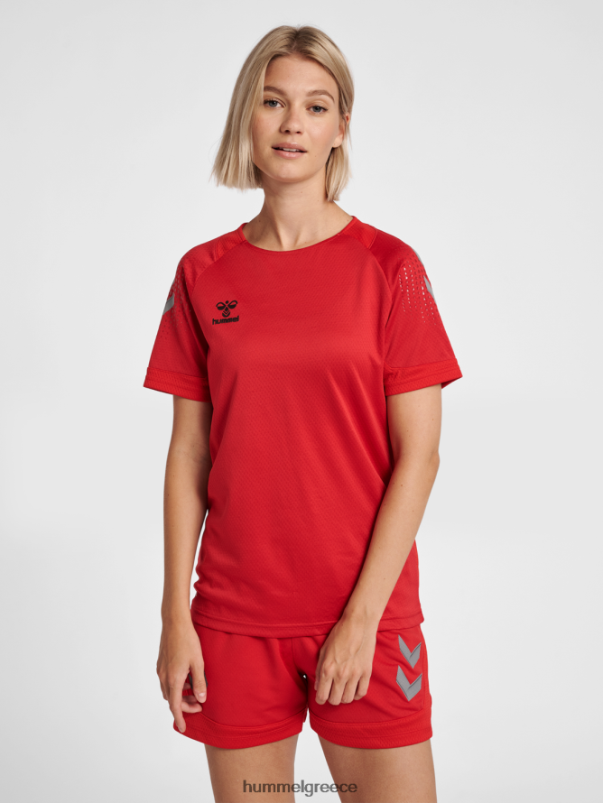 Hummel για άνδρες και γυναίκες hmllead s/s poly jersey T20HHR3835 "προπονητική φανέλα"