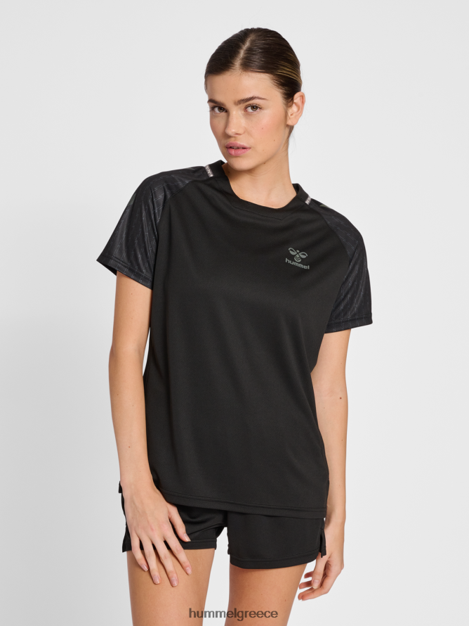 Hummel για άνδρες και γυναίκες hmlongrid poly jersey s/s wo T20HHR2560 "κοντομάνικη φανέλα"