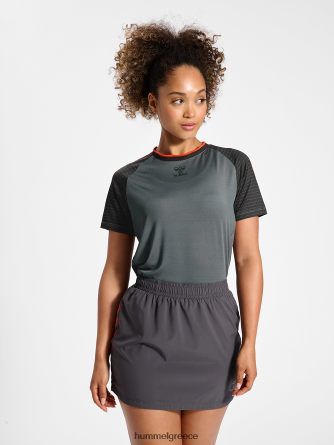 Hummel για άνδρες και γυναίκες hmlpro grid παιχνίδι φανέλα s/s wo T20HHR2598 "κοντομάνικο μπλουζάκι"