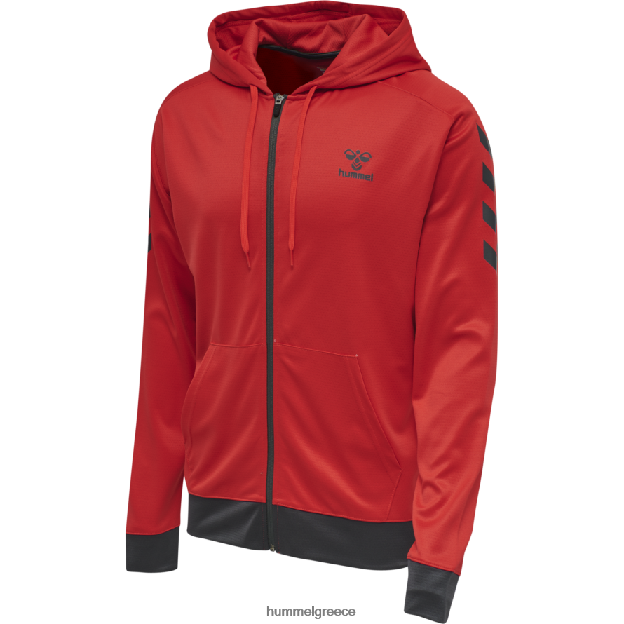 Hummel για άνδρες και γυναίκες hmlaction πολυ φερμουάρ hoodie T20HHR2145 "κουκούλα με φερμουάρ"