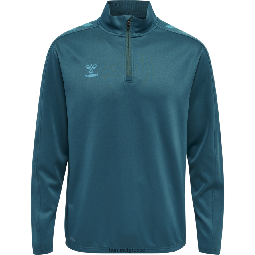 Hummel για άνδρες και γυναίκες hmlcore xk half zip poly sweat T20HHR2103 \"Φούτερ με μισό φερμουάρ\"
