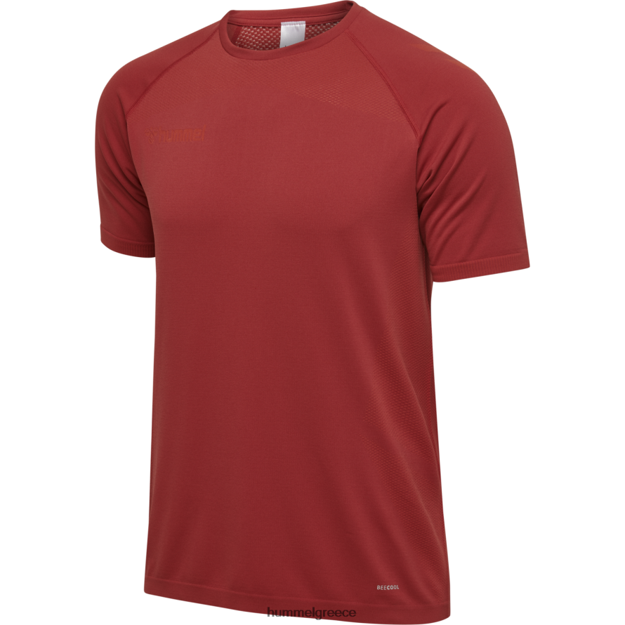 Hummel για άνδρες και γυναίκες hmlauthentic pro απρόσκοπτη φανέλα s/s T20HHR1629 "μπλουζάκι χωρίς ραφές"