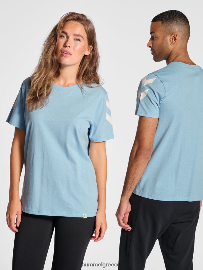 Hummel για άνδρες και γυναίκες hmllegacy chevron μπλουζάκι T20HHR851 "κοντομάνικο μπλουζάκι"