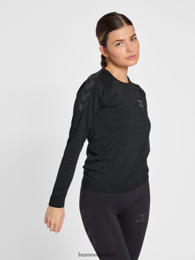 Hummel για άνδρες και γυναίκες hmlongrid χωρίς ραφή l/s wo T20HHR2526 "κορυφή χωρίς ραφή"